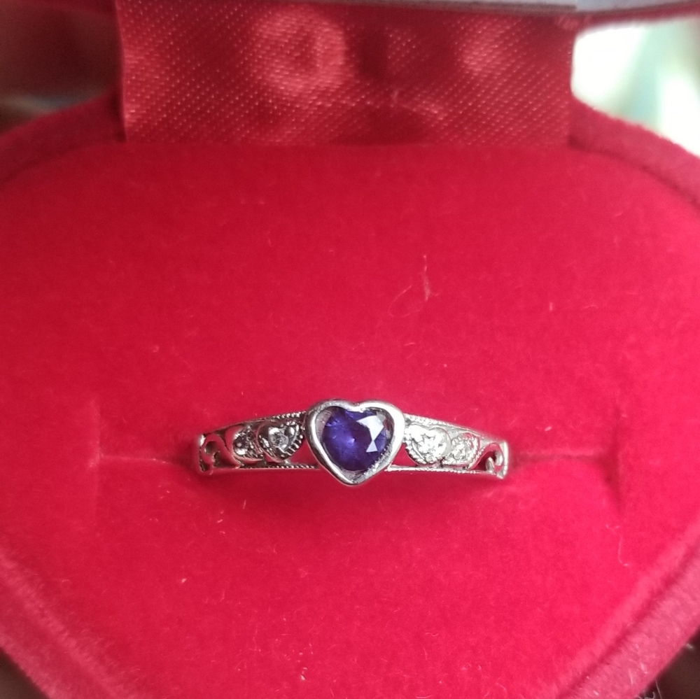 ❤️-10KT Gold Natural Diamond Ring